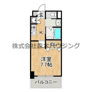 リヴィックスマンション【 505号室】の間取り