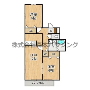 カーサエスペランサ【 201号室】の間取り