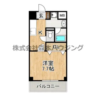 サンメルシー【 301号室】の間取り