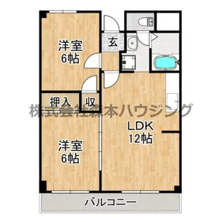 メゾン・ミナミノ【 203号室】の間取り