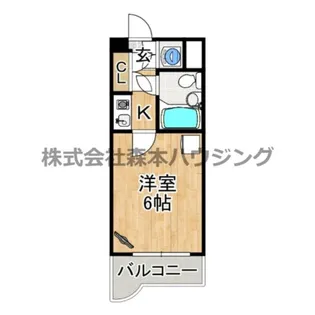 メゾンエイコーA【 405号室】の間取り