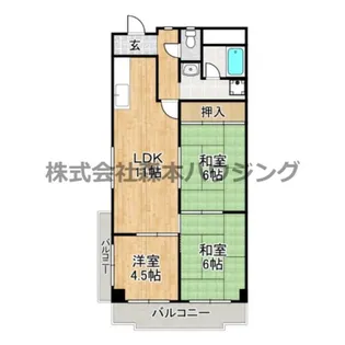 メナール香里園【 105号室】の間取り