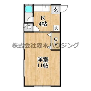 エアロプレーン春日【 207号室】の間取り