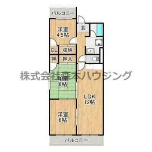 Autumn Hill【 205号室】の間取り