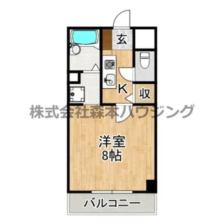 マイトレーヤ・ハイツ【 503号室】の間取り