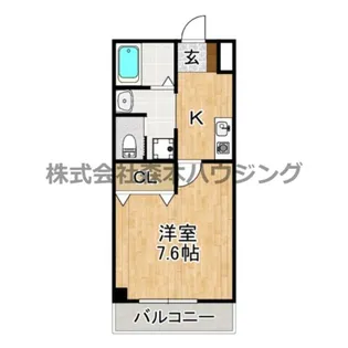 REVO門真【 203号室】の間取り
