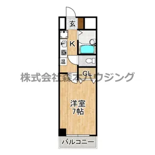 シャトレヴェールⅡ【 101号室】の間取り