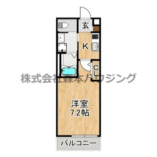 ESCALA四條畷【 302号室】の間取り
