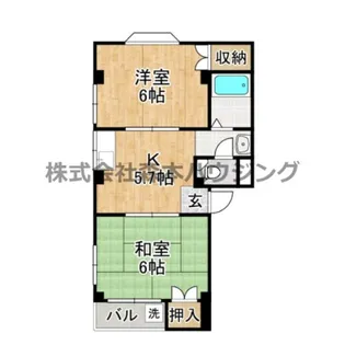 メゾンティグレ【 301号室】の間取り