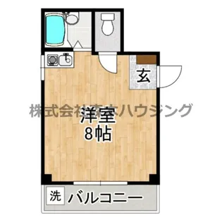 ジョイフル野里【 101号室】の間取り
