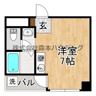 忍ヶ丘マンション【 202号室】の間取り