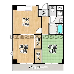 エクセル池田【 301号室】の間取り
