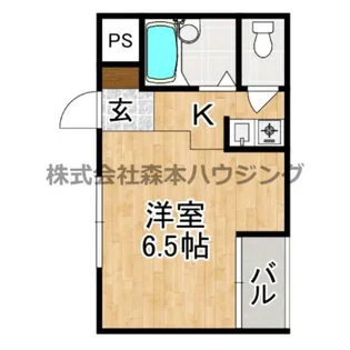 メゾン山本【 203号室】の間取り