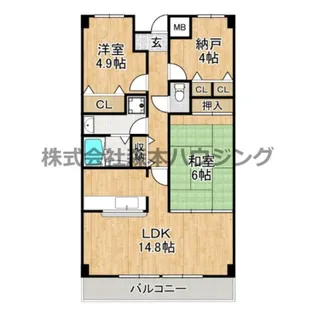 エスペーロ・アヴェニュー【 304号室】の間取り