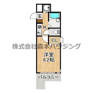 リベラルマンション【 301号室】の間取り