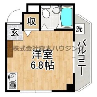 プラザ香里【 303号室】の間取り