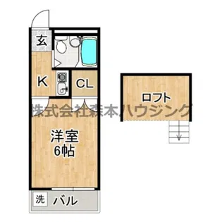 アイリス野崎【 203号室】の間取り