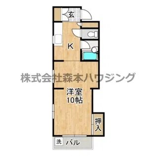 シャトーMIYUKI【 301号室】の間取り