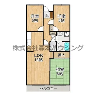 アンド・ユー郡津【 207号室】の間取り