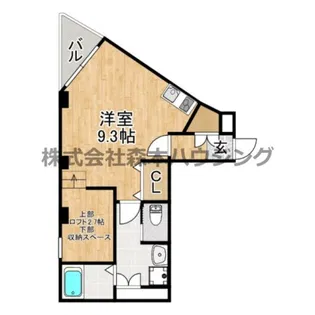 FLAT HOSHIDA 【 504号室】の間取り