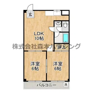 Residence Excelle【 203号室】の間取り