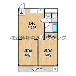 Residence Excelle【 403号室】の間取り