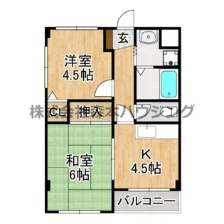 パオ21【 303号室】の間取り