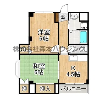 パオ21【 301号室】の間取り