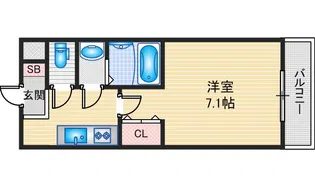 KORE・YIELD千里丘【4階】の間取り