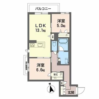 シャーメゾン ひいらぎ【3階】の間取り