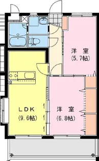 azure【3階】の間取り