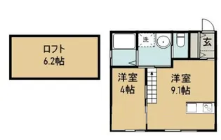 アヴァンツァーレ【2階】の間取り