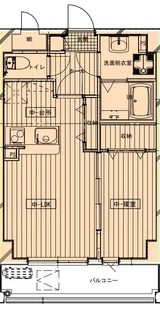 トピカ中津瀬【3階】の間取り