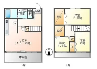 kadett【1階】の間取り