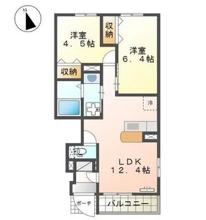 ARKⅡ【1階】の間取り