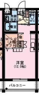 M10若葉町【3階】の間取り