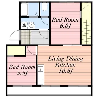 第一中村マンション【101号室】の間取り