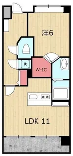 EXESS-CITY【201号室】の間取り