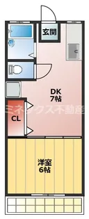 フェリーチェ大工【1階】の間取り