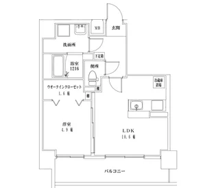 F・STAGE 江平 EAST【4階】の間取り