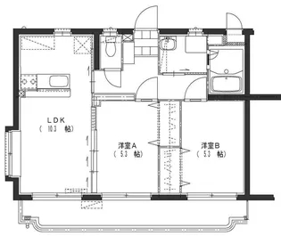 ユーミーMitsuki【2階】の間取り