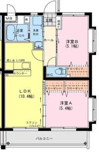 ユーミーなでしこⅡ【1階】の間取り