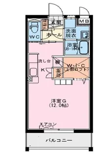 LUTORIINE【1階】の間取り