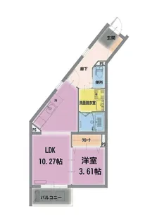 Blue Star【1階】の間取り