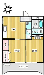 ヴィラージュM−I【307号室】の間取り