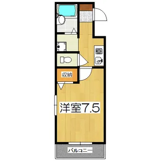 ビバ丸太町【6階】の間取り