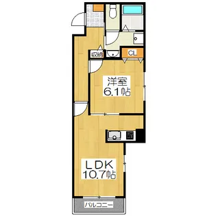 Grange四条大宮(グランジェ四条大宮)【1階】の間取り