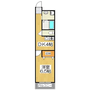 サンシャイン烏丸【5階】の間取り