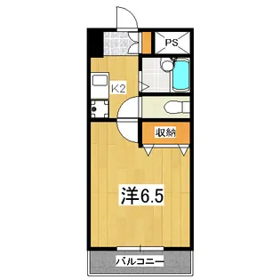 二条CUBE【3階】の間取り