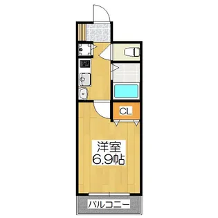 プレサンス京都四条河原町ネクステージ【5階】の間取り